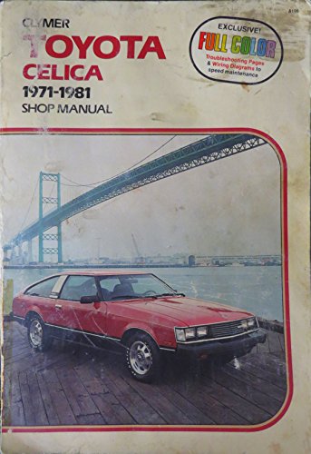 Stock image for Toyota Celica, 1971-1981 Shop Manual for sale by HPB Inc.