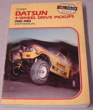 9780892873449: Title: Datsun 4wheel drive pickups 19801983 shop manual