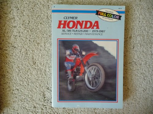 Stock image for Clymer HONDA XL / XR TLR125-200, 1979-1987, Secrets from Top Tuners, with exclusive full color Wiring Diagrams, for sale by Book Orphanage