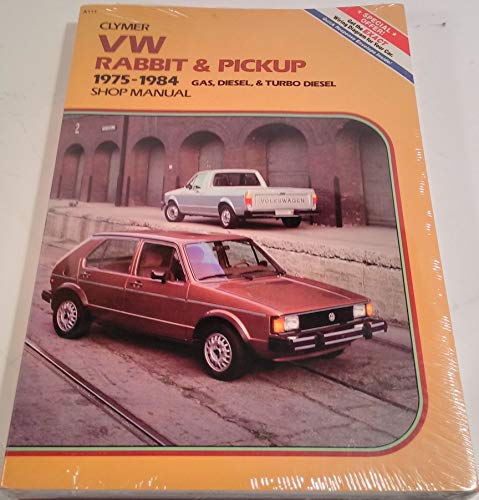 Beispielbild fr VW Rabbit & pickup, 1975-1984 gas, diesel & turbo diesel shop manual zum Verkauf von HPB-Emerald