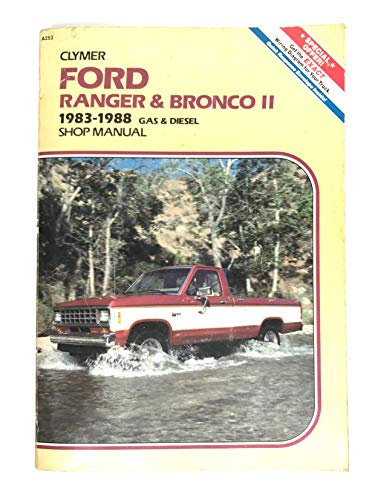 9780892873760: Ford Ranger and Bronco II 1983-1988 Gas and Diesel Shop Manual