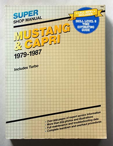 Beispielbild fr Mustang & Capri: Super shop manual, 1979-1987 zum Verkauf von HPB-Red