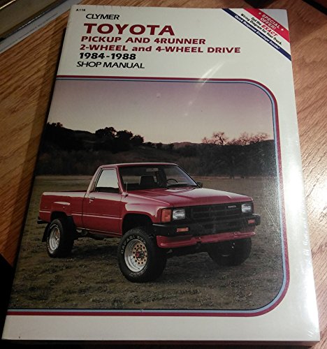 9780892874606: Toyota Pickup and 4Runner, 2-Wheel and 4-Wheel Drive, 1984-1988 Shop Manual