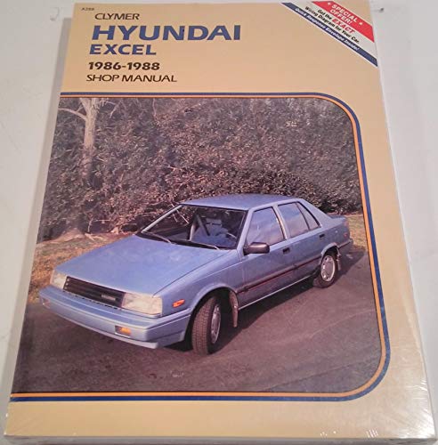 9780892874675: Hyundai Excel, 1986-1988/Cat A289