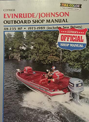 9780892874941: Evinrude/Johnson 50 to 235 HP Outboards- 1973-1987: Outboard Shop Manual by W...