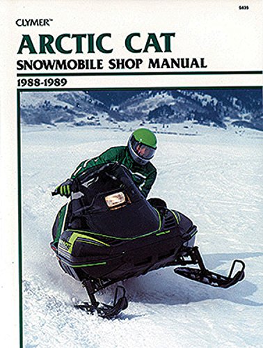 Clymer Arctic Cat Snowmobile Shop Manual 1988-1989: Service, Repair, Maintenance (9780892875368) by Penton Staff; Editors Of Haynes Manuals