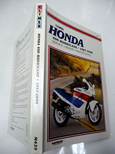 9780892875726: Honda 600 Hurricane, 1987-1990