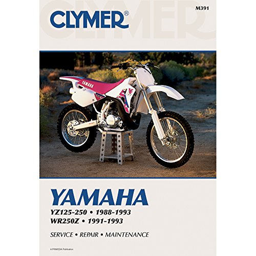 Stock image for Clymer Yamaha YZ125-250; WR250Z, 1988-1993: Service, Repair, Maintenance (Clymer Motorcycle Repair) for sale by The Bookseller