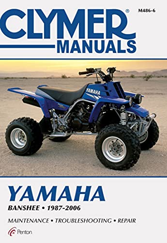 9780892876303: Yamaha YFZ350 Banshee, 1987-1995: Clymer Workshop Manual (M486)