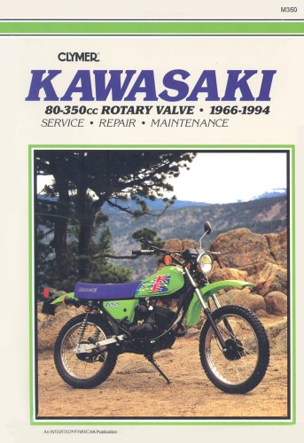 9780892876518: Kawasaki Rotary Valve 80-350 c.c., 1966-1994: Clymer Workshop Manual (Clymer Motorcycle Repair)