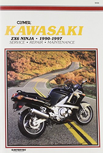 Clymer Kawasaki ZX6 Ninja 1990-1997 Service : Repair : Maintenance