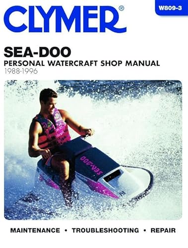 Clymer Sea-Doo Water Vehicles Shop Manual 1988-1996