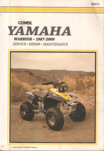 9780892877676: Clymer Yamaha Yfm350X Warrior, 1987-2000