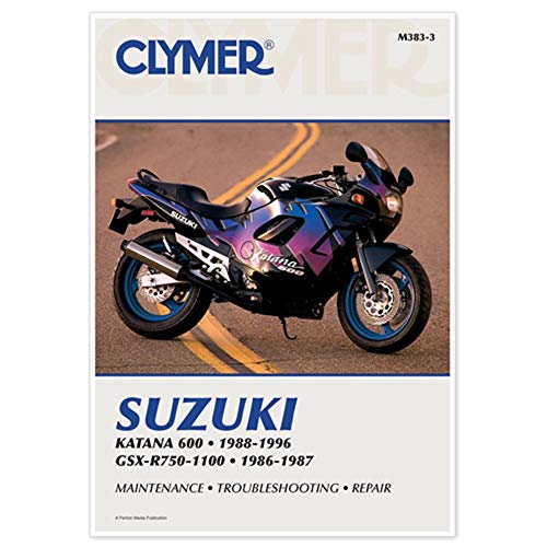 Stock image for Suzuki GSX-R750-1100 86-96 (CLYMER MOTORCYCLE REPAIR) for sale by PlumCircle