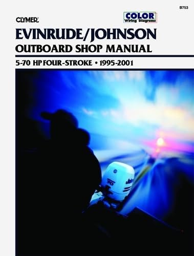 Beispielbild fr Evinrude/Johnson Outboard Shop Manual: 5-70 Hp Four-Stroke, 1995-2001 zum Verkauf von medimops