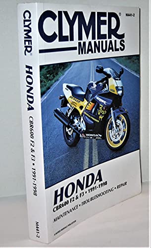 Stock image for Honda CBR600 F2 & F3 Motorcycle (1991-1998) Service Repair Manual for sale by Save With Sam