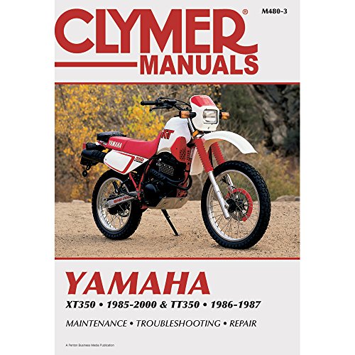 9780892878352: Yamaha XT350 and TT350 1985-2000 (CLYMER MOTORCYCLE REPAIR)