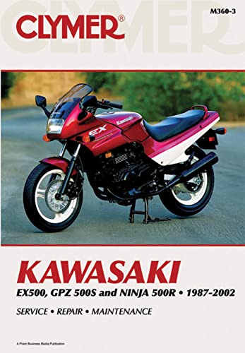 Beispielbild fr Kawasaki: Ex500, Gpz500s and Ninja 500R : 1987-2002 (Clymer Motorcycle Repair) zum Verkauf von Ergodebooks