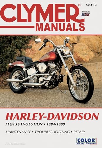 9780892878451: Harley-Davidson FLS-FXS Evolution, Evo Softail, Fat Boy (1984-1999) Service Repa