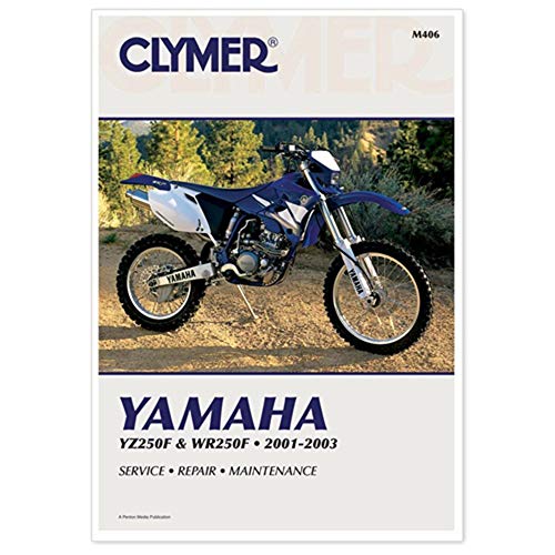 9780892878512: Clymer Yamaha Yz/Wr250F 2001-2003