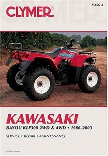 Beispielbild fr Kawasaki Bayou Klf300 2Wd & 4Wd, 1986-2003 (Clymer Motorcycle Repair) zum Verkauf von Bookmans