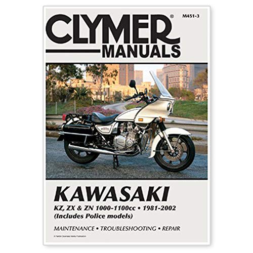 Stock image for Kawasaki KZ, ZX ZN 1000-1100cc Motorcycle (1981-2002) Service Repair Manual for sale by Goodwill of Colorado