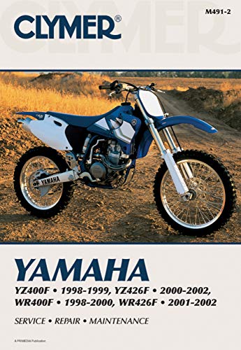Beispielbild fr Yamaha YZ400F 98-99, YZ426F 00-02, WR400F 98-00, WR426F 01-02 (Clymer Motorcycle Repair) zum Verkauf von Ergodebooks