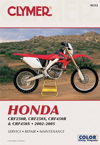 Beispielbild fr Clymer Honda CRF250R, CRF250X, CRF450R & CRF450X 2002-2005 (Clymer Motorcycle Repair) zum Verkauf von Ergodebooks