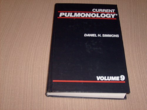 9780892891023: Current Pulmonology: v. 1