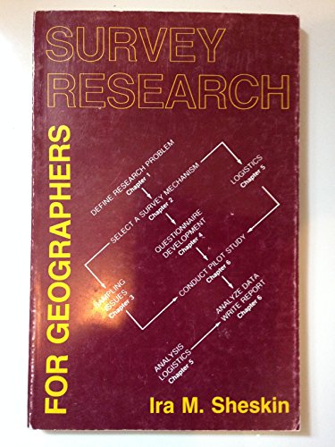 Beispielbild fr Survey Research for Geographers (RESOURCE PUBLICATIONS IN GEOGRAPHY) zum Verkauf von Cambridge Rare Books