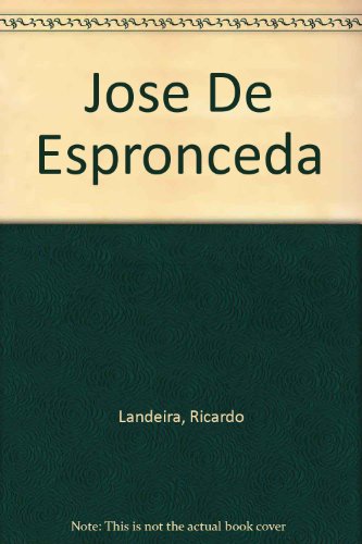 Stock image for Jose De Espronceda for sale by Anybook.com