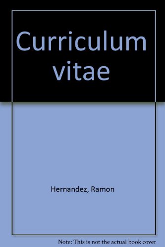 9780892950959: Curriculum vitae (Spanish Edition)