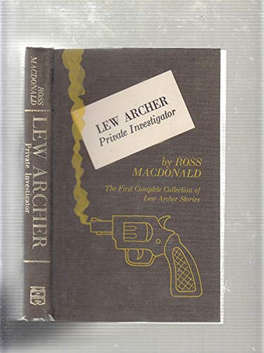 Ross MacDonald's Lew Archer Private Investigator