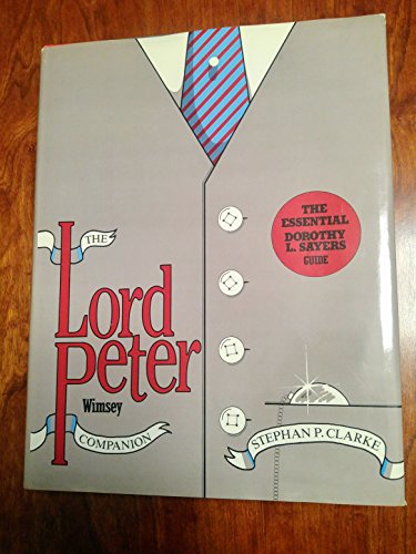 Beispielbild fr The Lord Peter Wimsey Companion zum Verkauf von Pelican Bay Books