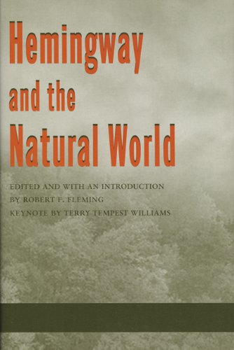9780893012144: Hemingway and the Natural World