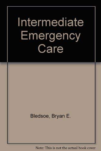 Stock image for Intermediate Emergency Care for sale by HPB-Red