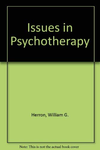 Imagen de archivo de Issues in Psychotherapy a la venta por Bingo Used Books