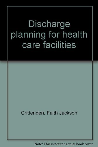 Imagen de archivo de Discharge planning for health care facilities a la venta por HPB-Red