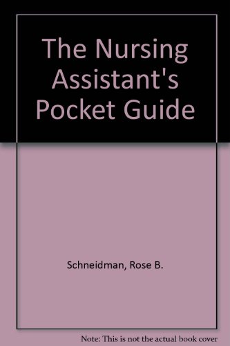 9780893037154: The Nursing Assistant's Pocket Guide