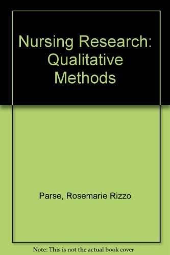 Beispielbild fr Nursing Research : Qualitative Methods zum Verkauf von Better World Books