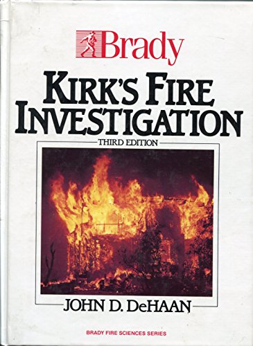 Stock image for Kirk's Fire Investigation for sale by K & L KICKIN'  BOOKS