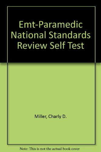 9780893039554: Emt-Paramedic National Standards Review Self Test