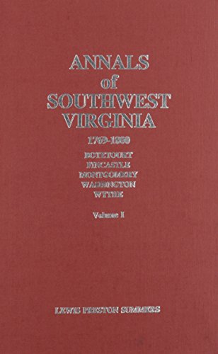 Annals of Southwest Virginia 1769-1800: 2 Volume Set