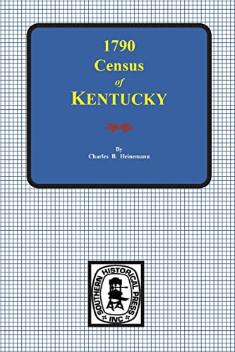 Stock image for First Census of Kentucky 1790 for sale by Sleuth Books, FABA