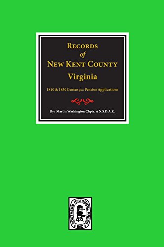 Beispielbild fr Records of New Kent County, Virginia zum Verkauf von Southern Historical Press, Inc.