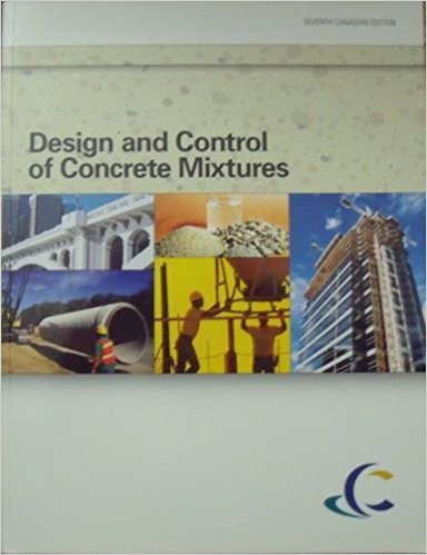 Stock image for Design and Control of Concrete Mixtures-Canadian Edition for sale by Better World Books