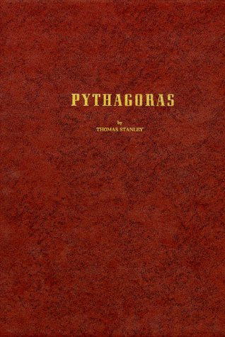 9780893144081: Pythagoras: His Life and Teachings - Being a Photographic Facsimile of the Ninth Section of the 1687 Edition of "The History of Philosophy"