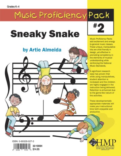 9780893280277: Music Proficiency Pack #2 - Sneaky Snake: Music Vocabulary Identification Activity