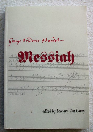 Imagen de archivo de Messiah - Vocal Score a la venta por ThriftBooks-Atlanta