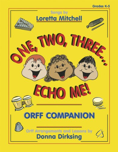 9780893282349: Title: One Two ThreeEcho Me Orff Companion